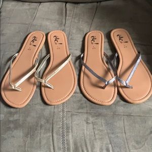 Sparkly Flip Flops